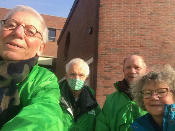 Lees meer over het artikel GroenLinks vertoont zich in het straatbeeld voor de gemeenteraadsverkiezingen
