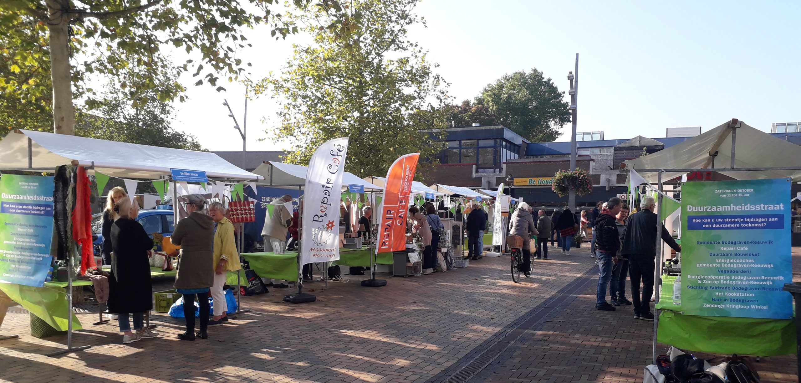 Lees meer over het artikel 15 oktober: Duurzaamheidsstraat