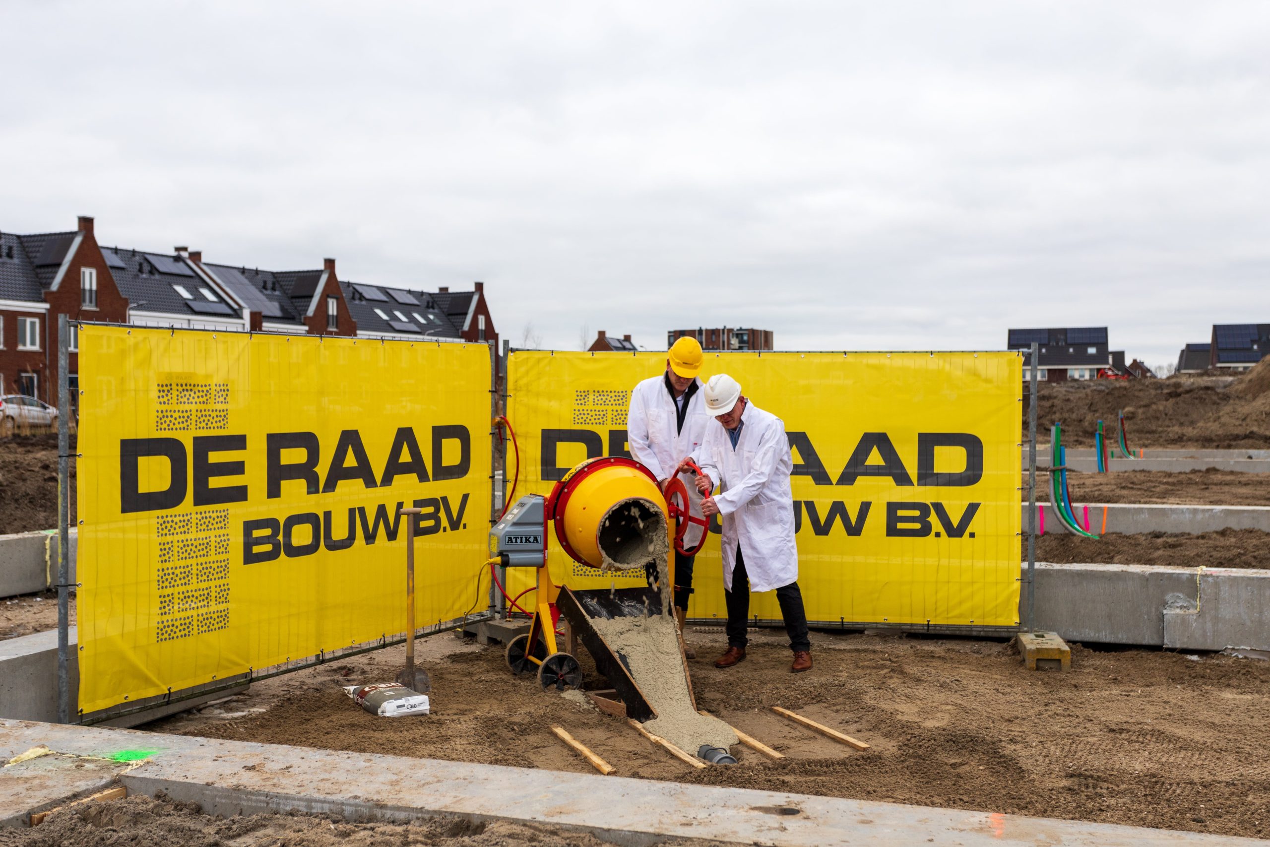 Lees meer over het artikel Wethouder en kopers vieren start bouw Parckweide fase 3