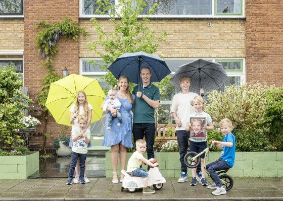 Lees meer over het artikel Familie Blom uit Bodegraven in nieuw seizoen van Een huis vol