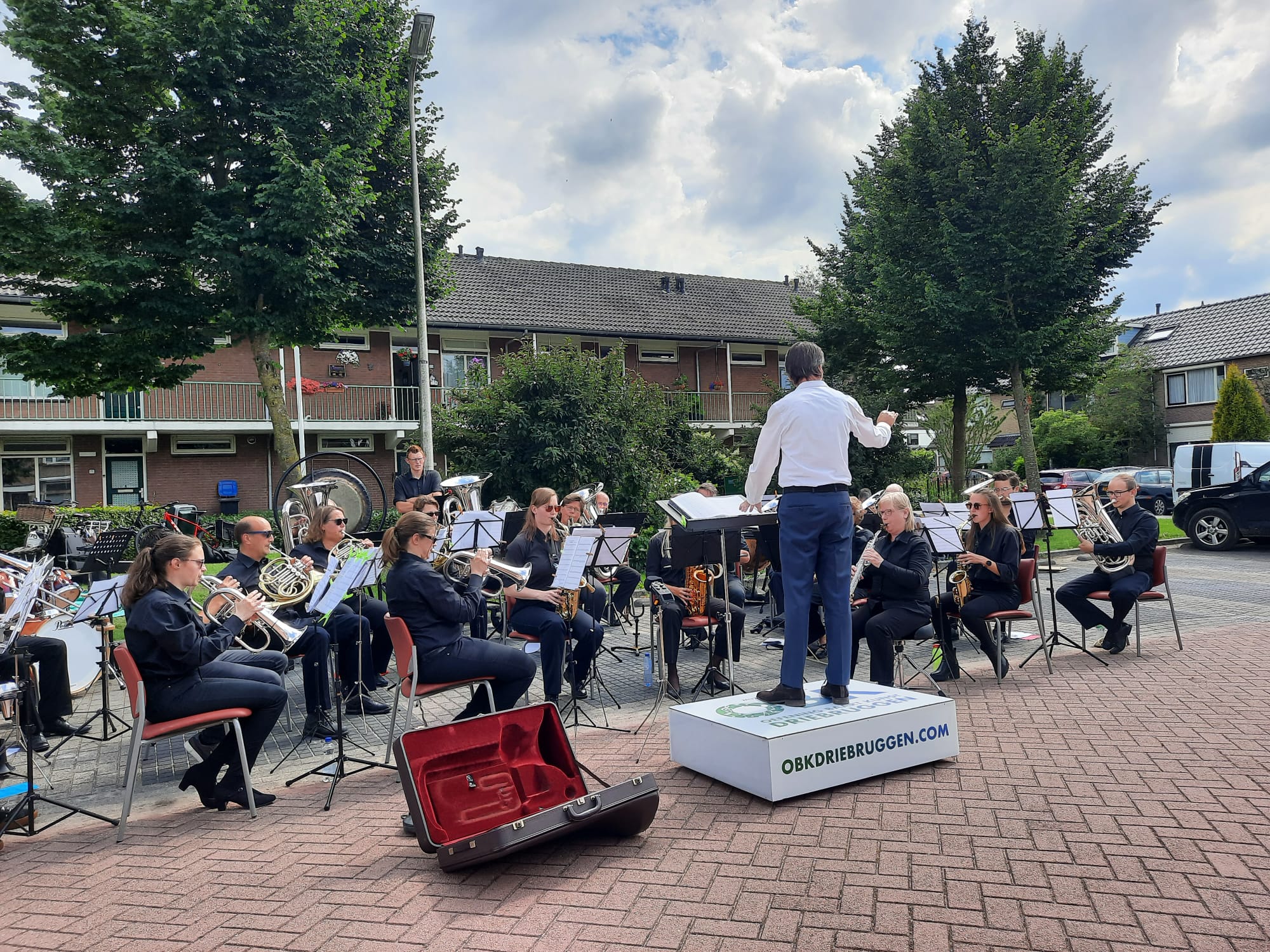 Lees meer over het artikel Pleinconcert Muziekvereniging Oefening Baart Kunst Driebruggen