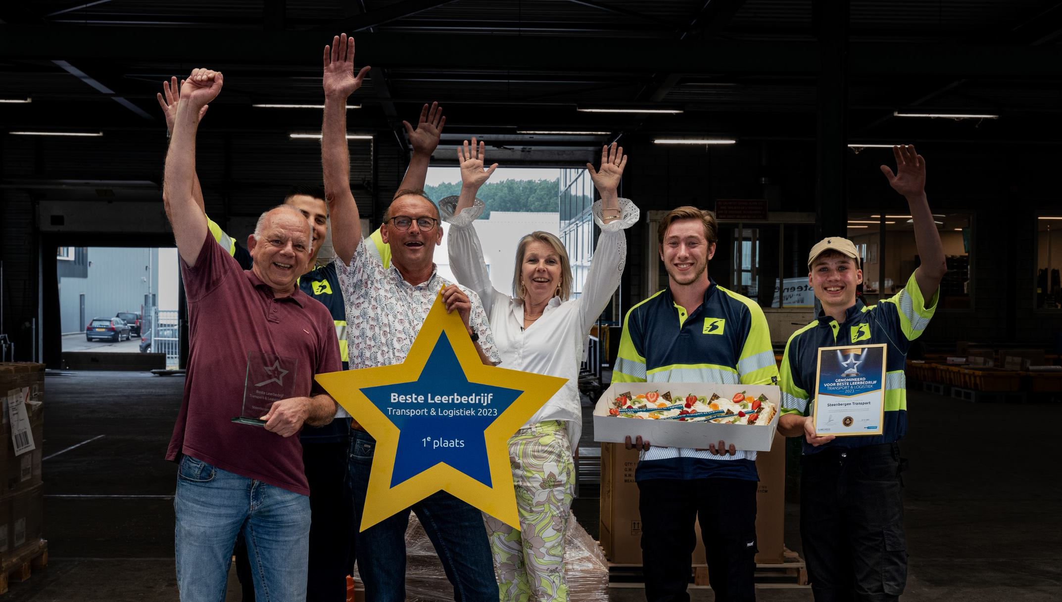 Lees meer over het artikel Steenbergen Transport pakt titel Beste Leerbedrijf Transport en Logistiek 2023