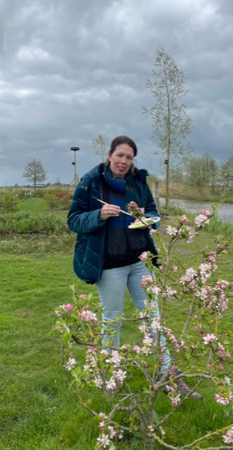 Lees meer over het artikel Schilderles op de Hortus Populus voor kinderen