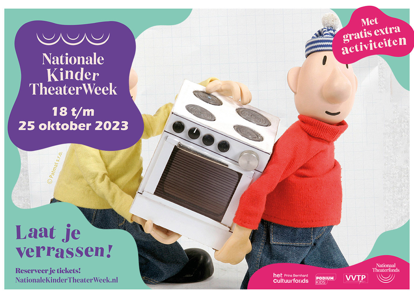 Lees meer over het artikel Nationale KinderTheaterWeek, ook in de Goudse Schouwburg is feest