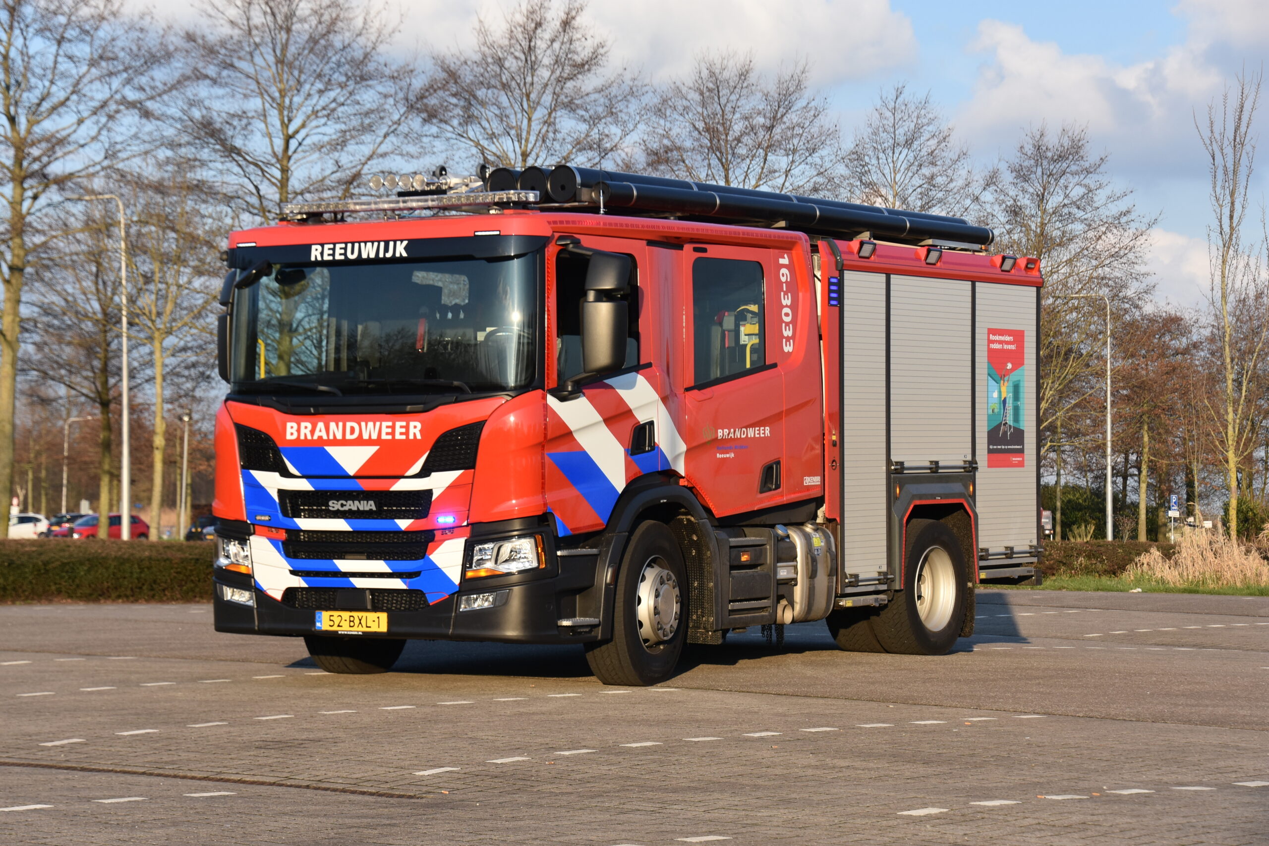 Lees meer over het artikel Nieuwe tankautospuit voor brandweervrijwilligers Reeuwijk 