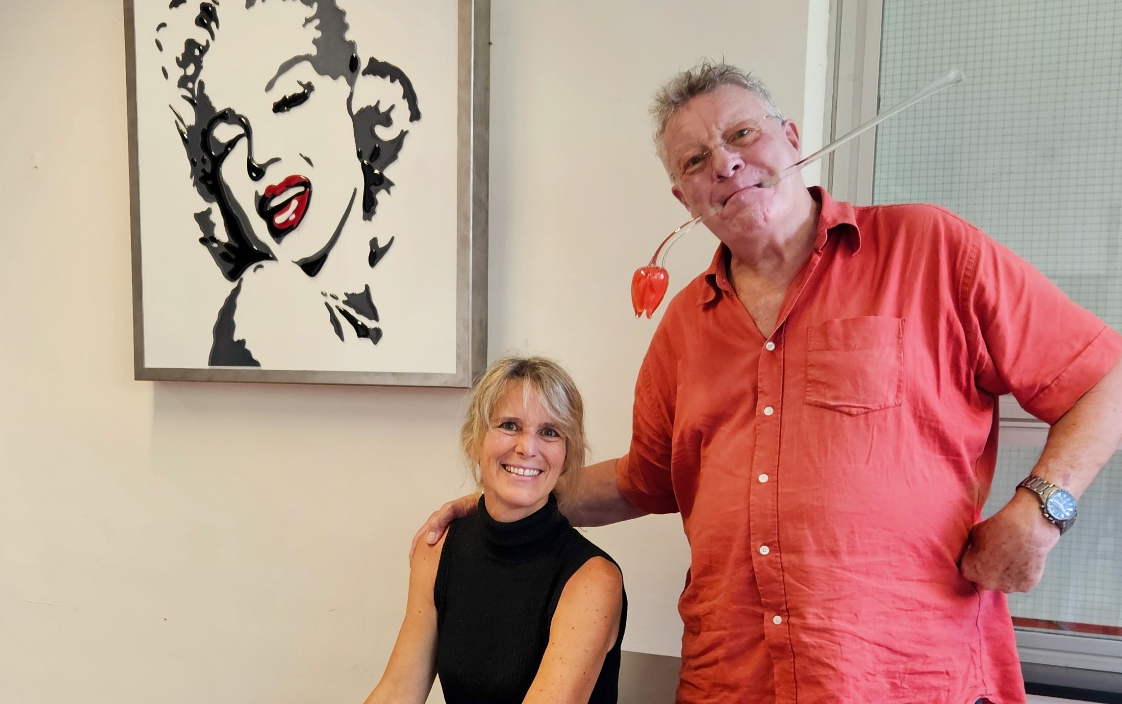 Lees meer over het artikel Marilyn Monroe in glas bij POP-UP Galerie in Gouda