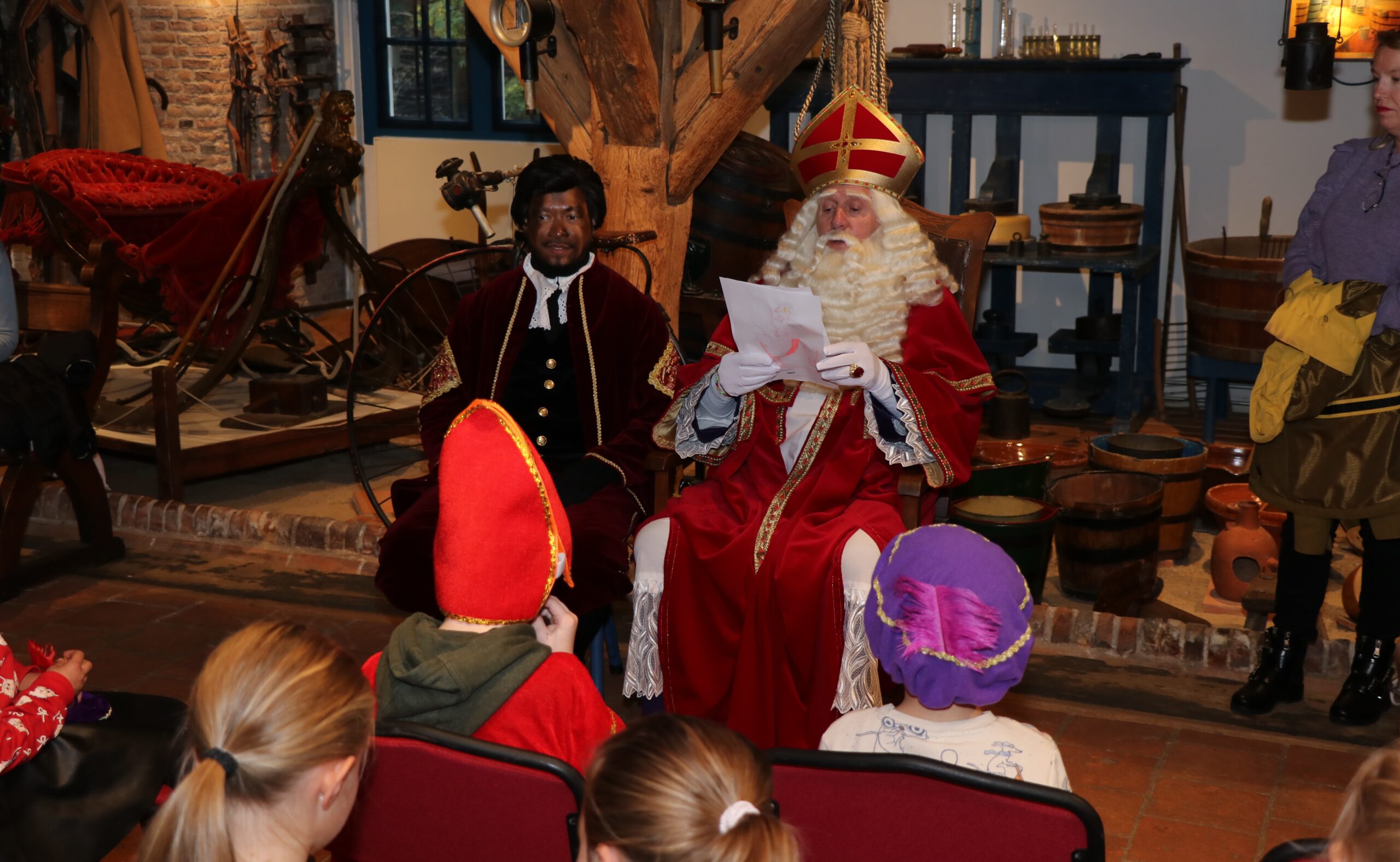 Lees meer over het artikel Sinterklaas komt naar het Streekmuseum Krimpenerwaard
